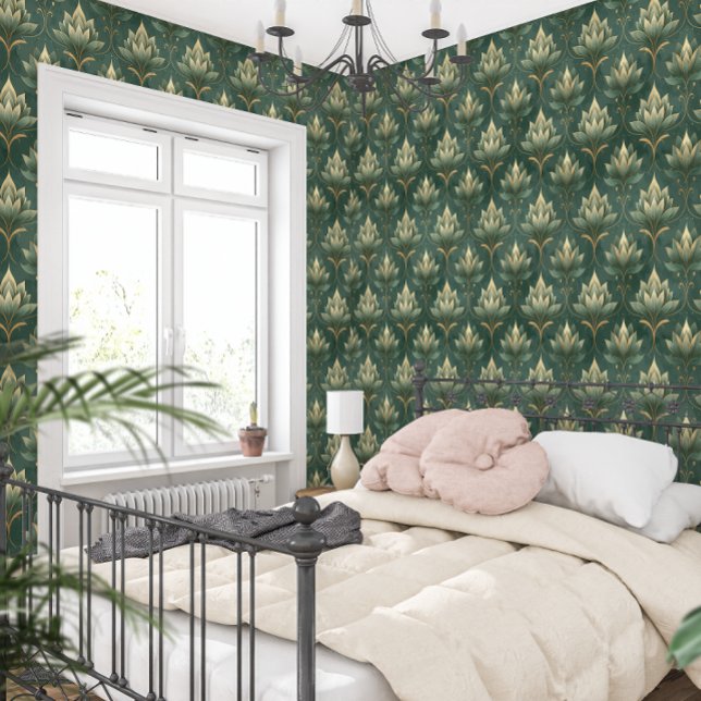 ギルデッドロータスサンクチュアリーラグジュアリーAirbnb壁紙 壁紙 (Turn Your Airbnb Into a Five-Star Boutique Escape)