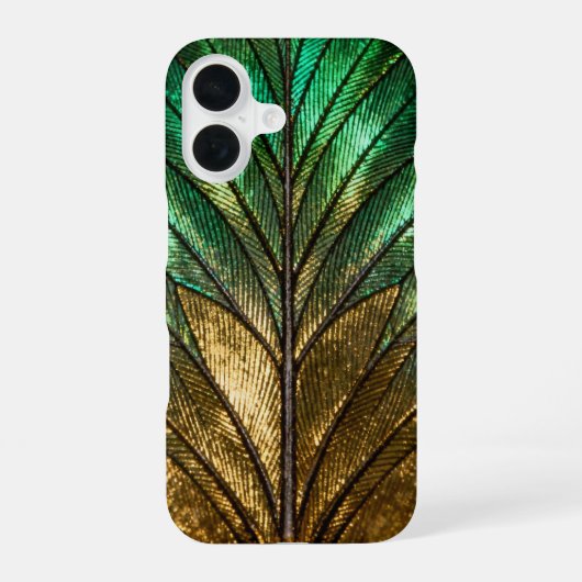 ギルデッド・バタフライ・ウィング・アナトミー iPhone 16ケース (裏面)