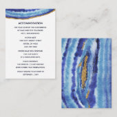 ギルトアゲ結婚ートの宿泊カード エンクロージャーカード (正面/裏面)