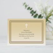 ギルト悔やみや弔慰サンキューカード サンキューカード (スタンド正面)