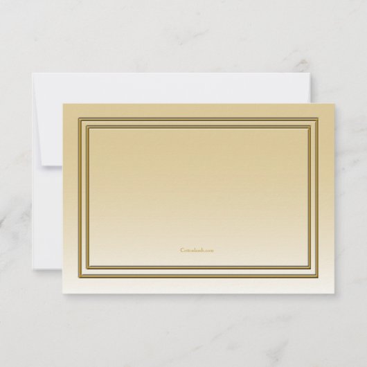 ギルト悔やみや弔慰サンキューカード サンキューカード (裏面)