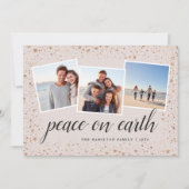 ギルドの星 | ホリデー フォト コラージュ カード (正面)