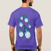 ギルドのTシャツ-紫色の氷--を遊ぶレークランドの役割 Tシャツ (裏面)
