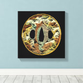 ギルドアジアメダリオンバイビジョンスタジオ キャンバスプリント (インサイチュ (ウッドフロア))