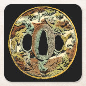 ギルドアジアメダリオンバイビジョンスタジオ スクエアペーパーコースター (正面)