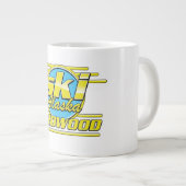 ギルドウッド アラスカ 80年代 スキーロゴ ジャンボコーヒーマグカップ (正面右)