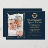 ギルドコーナーズフォトゴールデンアニバーサリー招待状 招待状 (正面/裏面)