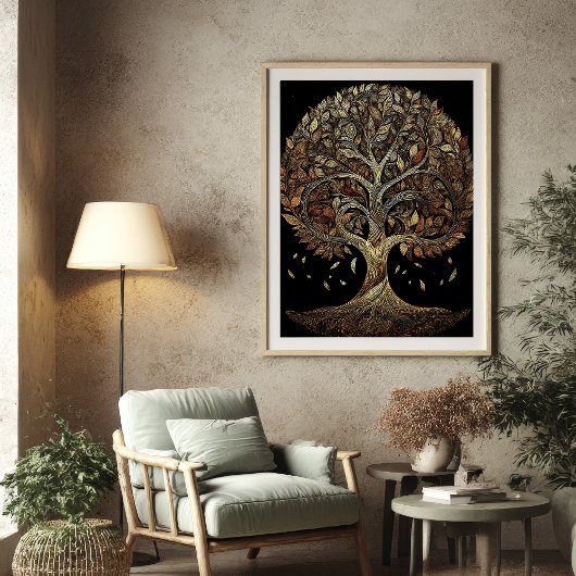 ギルドストランドフィボナッチツリー ポスター