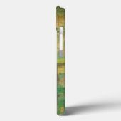 ギルドターコイズとグリーン絵画抽象芸術 Case-Mate iPhoneケース (裏面 / 左)