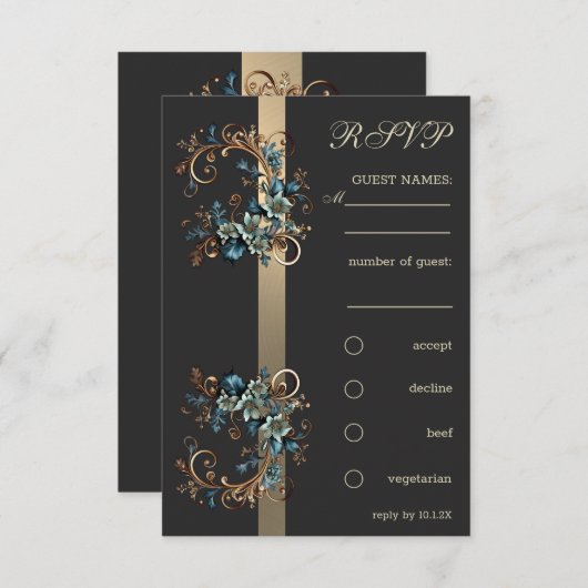 ギルドフローラエレガンスRSVP 招待状 (正面/裏面)