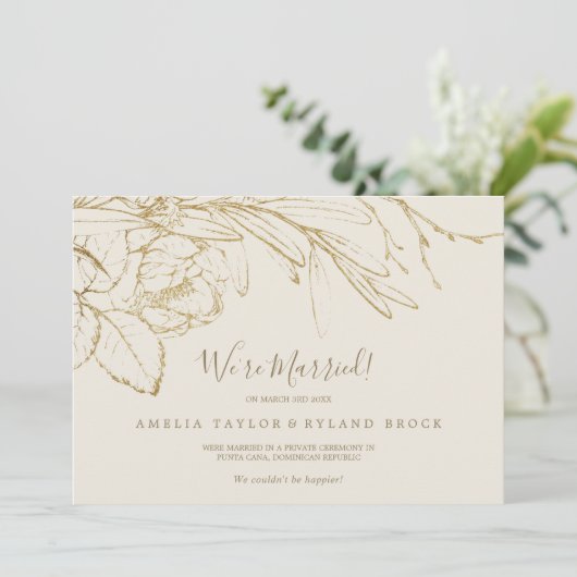 ギルドフローラクリーム&金ゴールド駆け落ち告知 案内状 (スタンド正面)