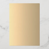 ギルドフローラ結婚金ゴールド箔招待状 箔招待状 (裏面)