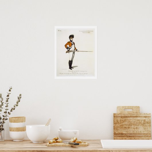 ギルドホール軽歩兵ボランティア,プレート33から ポスター (キッチン)