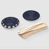 ギルドムーンフェイズ結婚式 プログラム ハンドファン (組立なし)