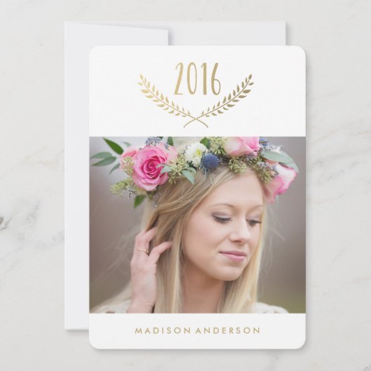 ギルドローレル卒業招待状 招待状 (正面)