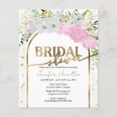 ギルドワイルドフラワー春ブライダルシャワー招待 (正面)