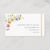 ギルド山花花花花束卒業名札 コーリングカード (裏面)