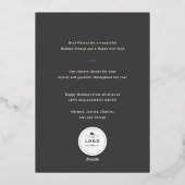 ギルド平和と喜びジオラインタイポグラフィ事業 箔シーズンカード (裏面)