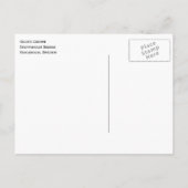 ギルド王冠、スケップショルムブリッジ、ストックホルムスウェーデン ポストカード (裏面)