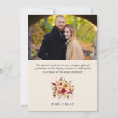 ギルド秋テラコッタフローラ写真 サンキューカード (裏面)