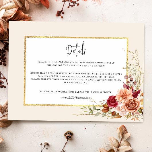 ギルド秋テラコッタフローラ エンクロージャーカード