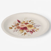 ギルド秋テラコッタフローラ ペーパープレート (アングル)