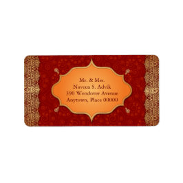 ギルド稜線インディアンフレームアドレス ラベル