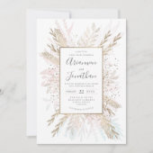 ギルド草地の金ゴールド赤面のピンク。 招待状 (正面)