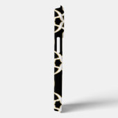 ギルド金ゴールドエレガントスガーリークリプト名白黒 Case-Mate iPhoneケース (裏面 / 右)