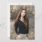 ギルド金ゴールド卒業パーティー招待状 招待状 (裏面)