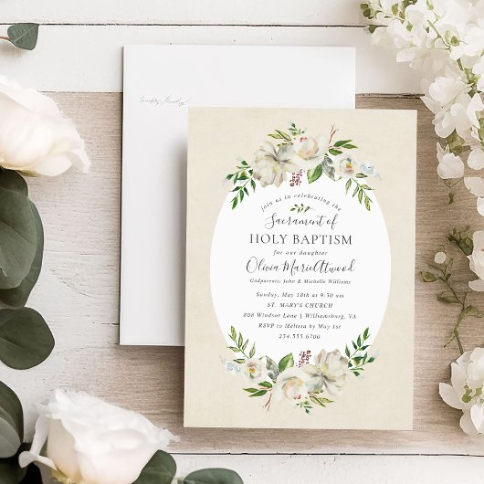 ギルド開花バプテスマ招待状 招待状