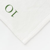 ギルド開花ベビー名マイルストーンフォト フリースブランケット (角)