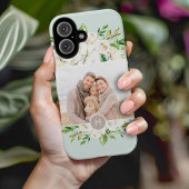 ギルド開花ミント |写真モノグラムの Case-Mate iPhoneケース