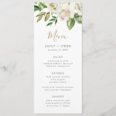 ギルド開花結婚のメニューカード メニュー (正面)