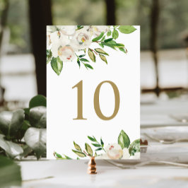 ギルド開花結婚フローラの表番号 テーブルナンバー