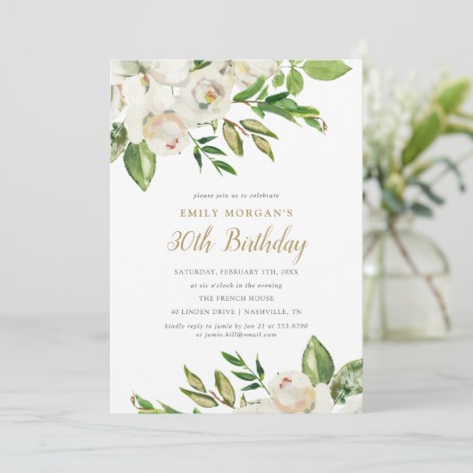 ギルド開花誕生日パーティーへの招待 招待状 (スタンド正面)