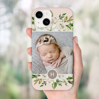 ギルド開花赤面 |写真モノグラムの Case-Mate iPhone 14ケース