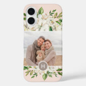 ギルド開花赤面 |写真モノグラムの Case-Mate iPhoneケース (裏面)