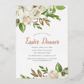 ギルド・ブルームス イースター・ディナー箔押し招待状 箔招待状 (正面)