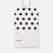 ギルドXOXOバレンタインデイギフトラベル – 白 ギフトタグ (裏面)