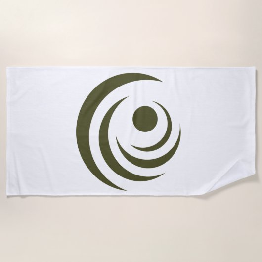 ギルバートの封印(アリゾナ) ビーチタオル (正面)