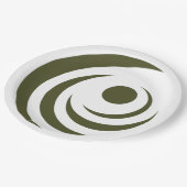 ギルバートの封印（アリゾナ） ペーパープレート (アングル)