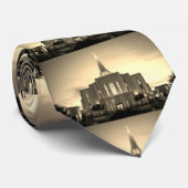 ギルバートアリゾナテンプルタイ – セピア ネクタイ (ロール)