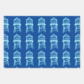 ギルバートウォータータワーギフトラップ ラッピングペーパーシート (正面)