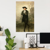 ギルバートスチュアートザスケーターウィリアムグラントポートレート ポスター (ホームオフィス)