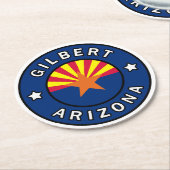 ギルバート・アリゾナ ラウンドペーパーコースター (アングル)
