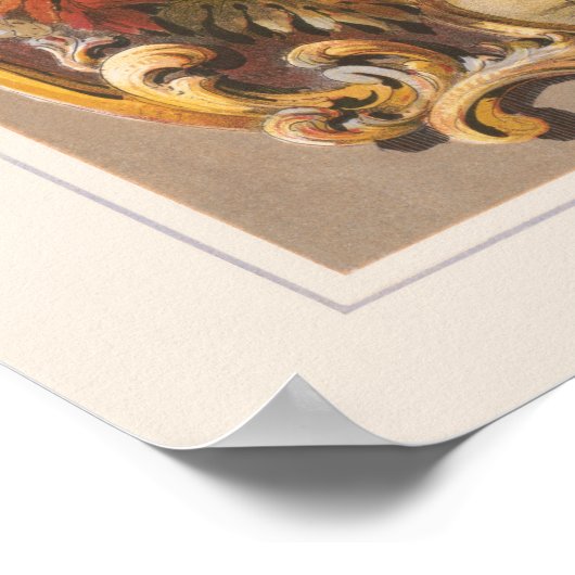 ギルバート&パーソンズのヴィンテージ広告の衛生的なウイスキー。 ポスター (角)