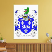 ギルフォードコートオブアームズI キャンバスプリント (インサイチュ (リビング))