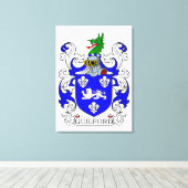 ギルフォードコートオブアームズI キャンバスプリント (インサイチュ (ウッドフロア))