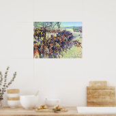 ギルフォードコートハウスの戦い1781年3月15日 ポスター (キッチン)